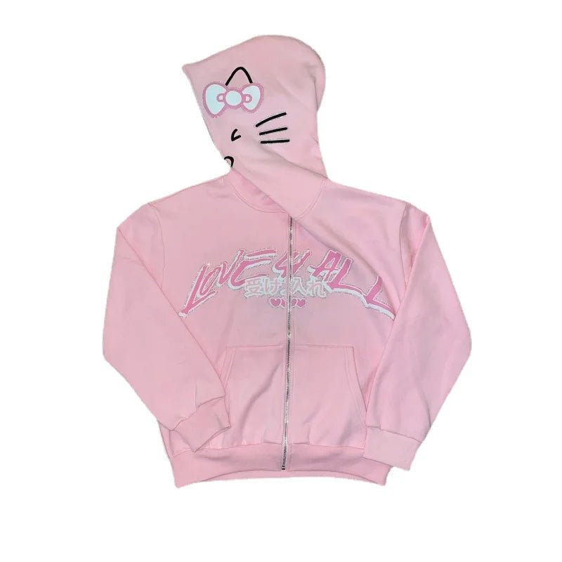 HalloKitty - Street Hoodie - KittyCup - Heaven