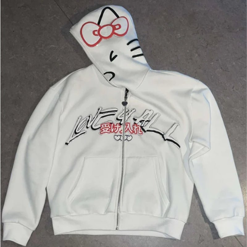HalloKitty - Street Hoodie - KittyCup - Heaven