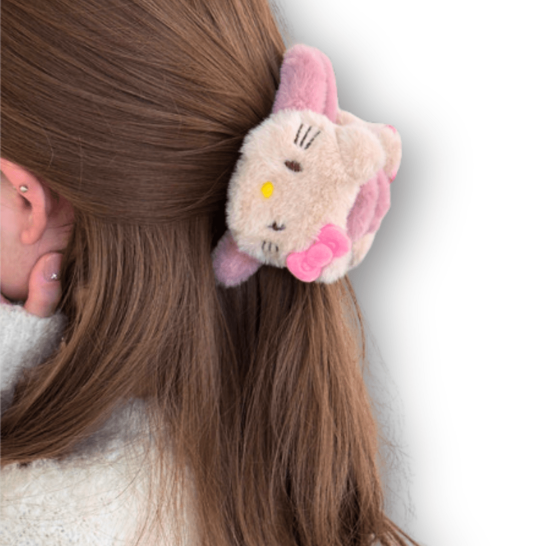 HelloKitty | Haarspange Plüsch - KittyCup - Heaven©