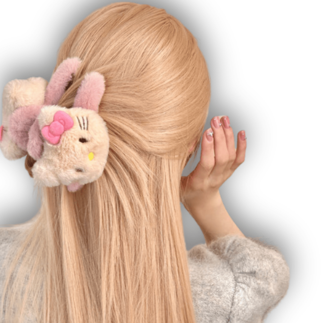 HelloKitty | Haarspange Plüsch - KittyCup - Heaven©