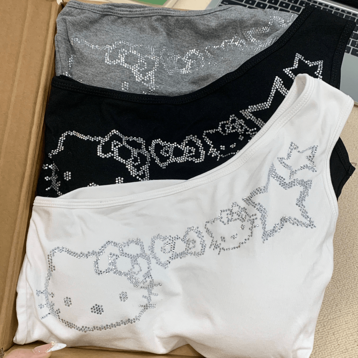 HelloKitty One - Shoulder Top - KittyCup - Heaven©