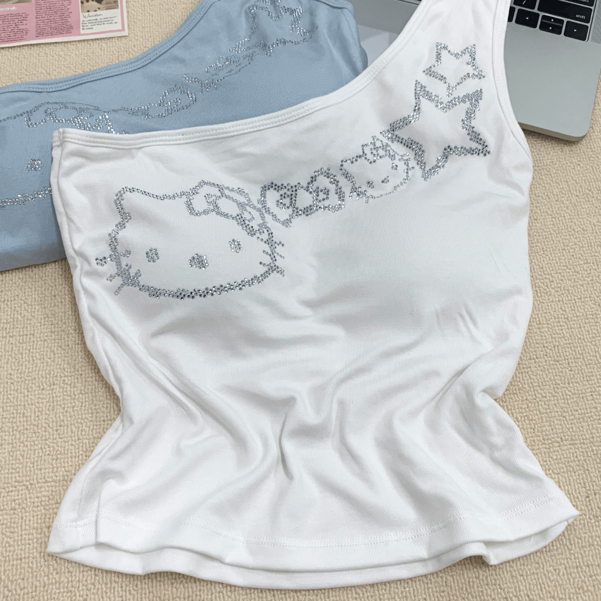 HelloKitty One - Shoulder Top - KittyCup - Heaven©