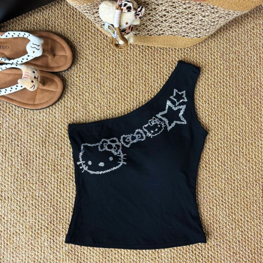 HelloKitty One - Shoulder Top - KittyCup - Heaven©