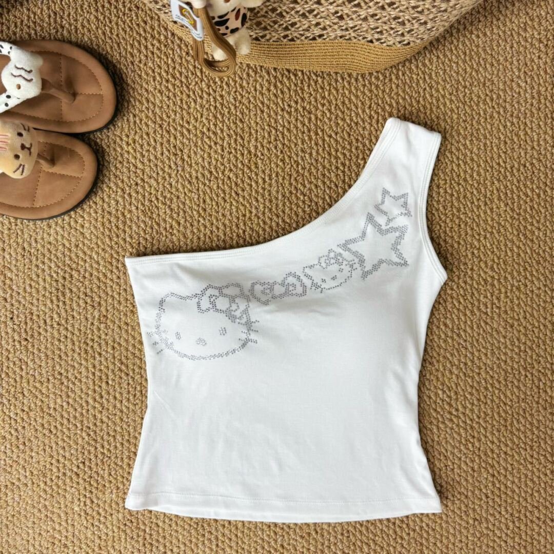 HelloKitty One - Shoulder Top - KittyCup - Heaven©