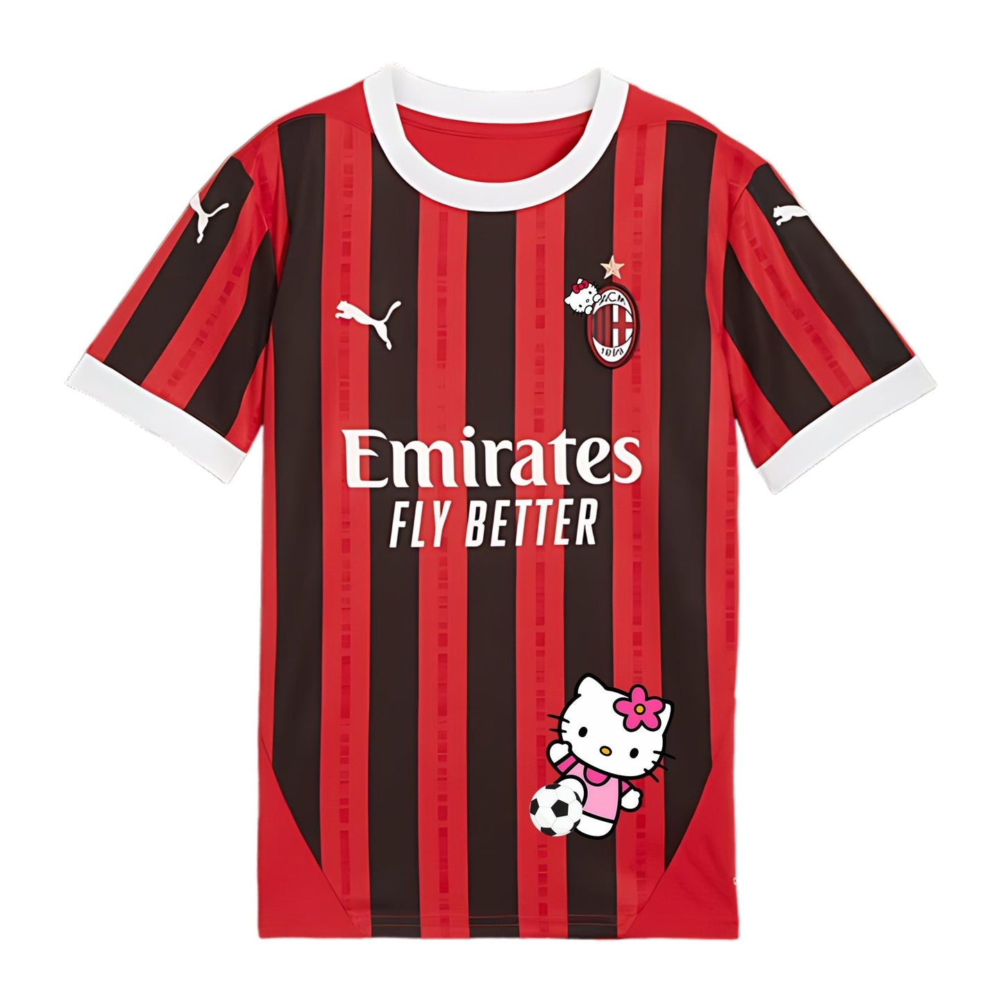AC Mailand x HelloKitty | Trikot - KittyCup-Heaven