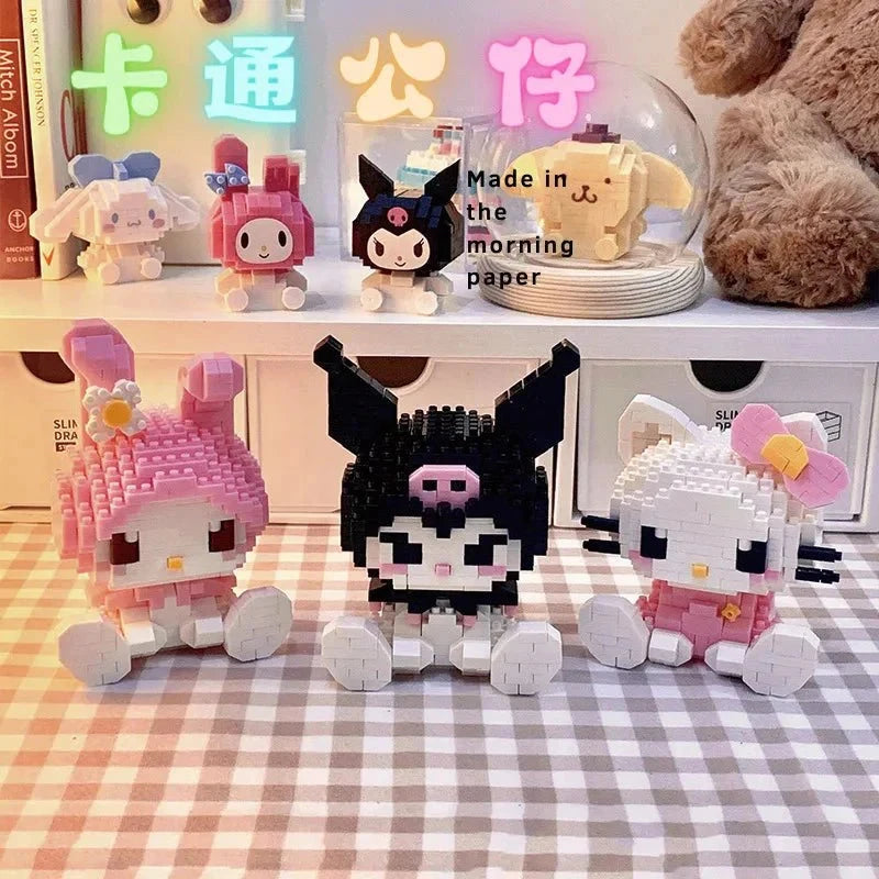 Hello-Kitty Klemmbaustein Figuren - KittyCup-Heaven