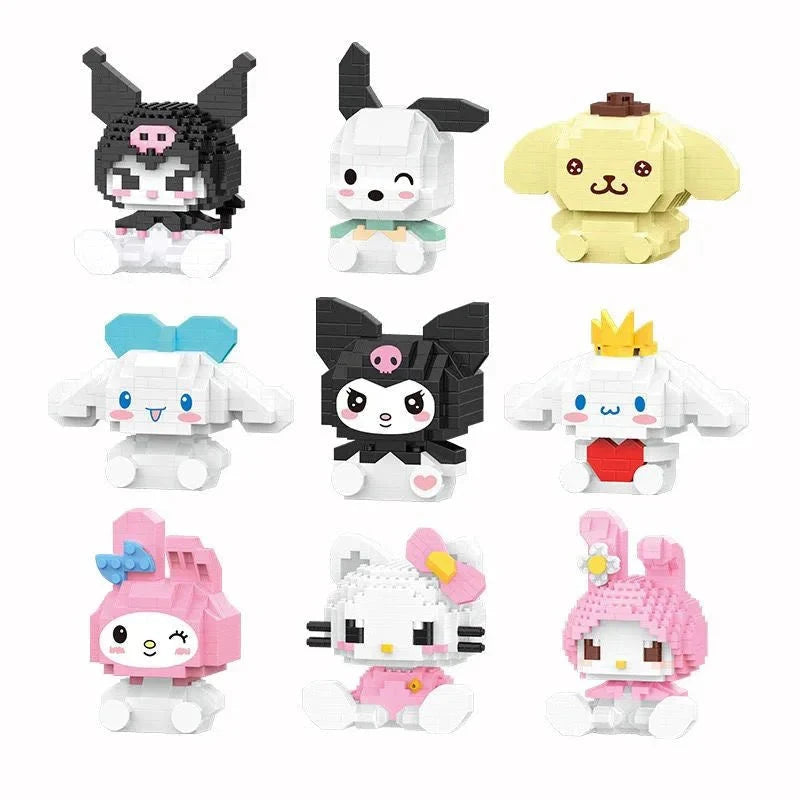 Hello-Kitty Klemmbaustein Figuren - KittyCup-Heaven
