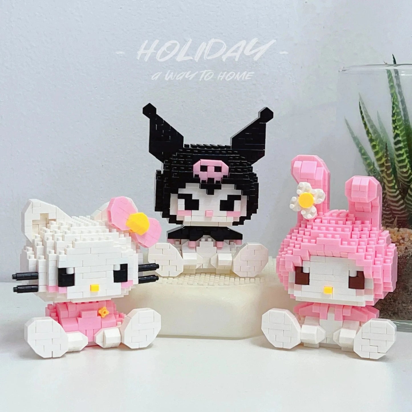 Hello-Kitty Klemmbaustein Figuren - KittyCup-Heaven