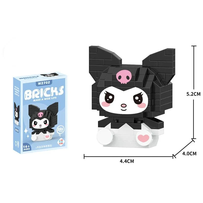 Hello-Kitty Klemmbaustein Figuren - KittyCup-Heaven