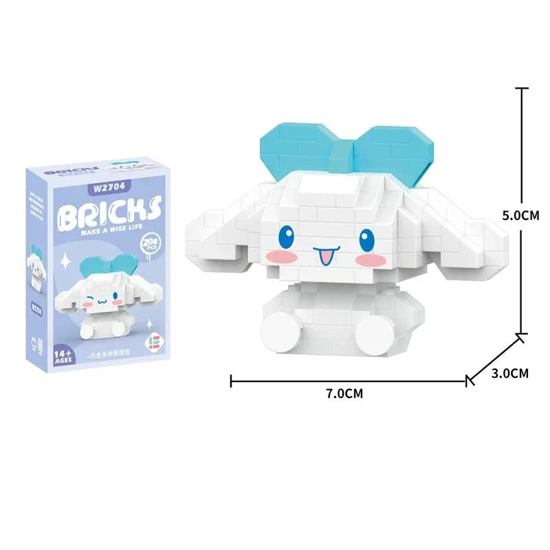 Hello-Kitty Klemmbaustein Figuren - KittyCup-Heaven