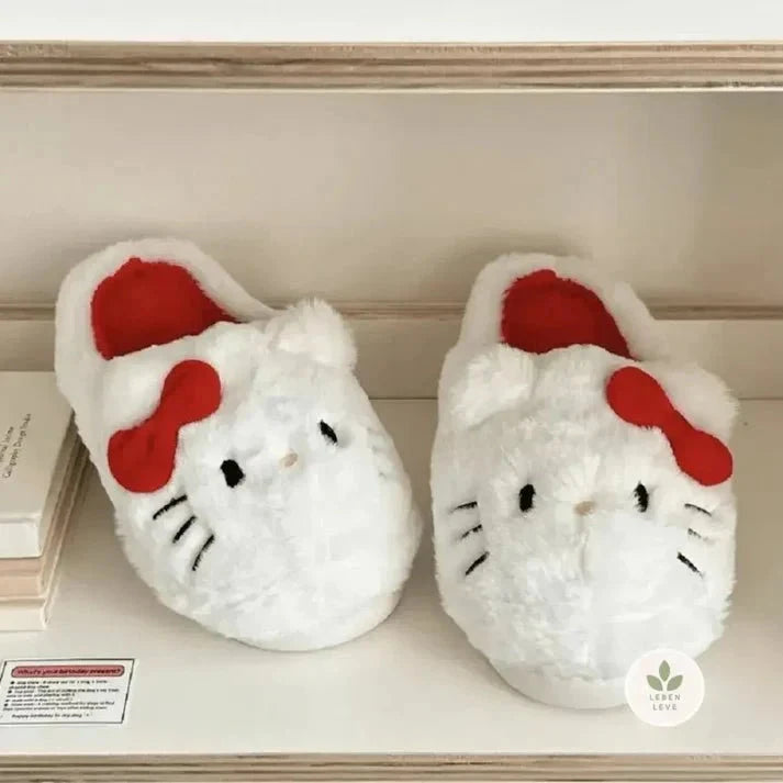HelloKitty Hausschuhe - Pantoffeln - Limited - KittyCup-Heaven