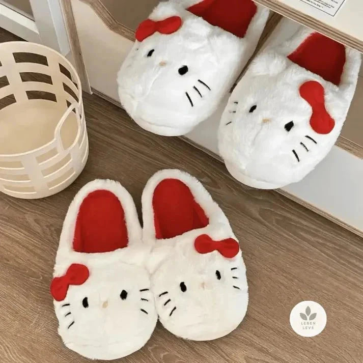 HelloKitty Hausschuhe - Pantoffeln - Limited - KittyCup-Heaven