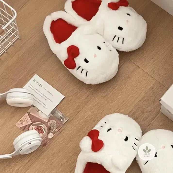 HelloKitty Hausschuhe - Pantoffeln - Limited - KittyCup-Heaven