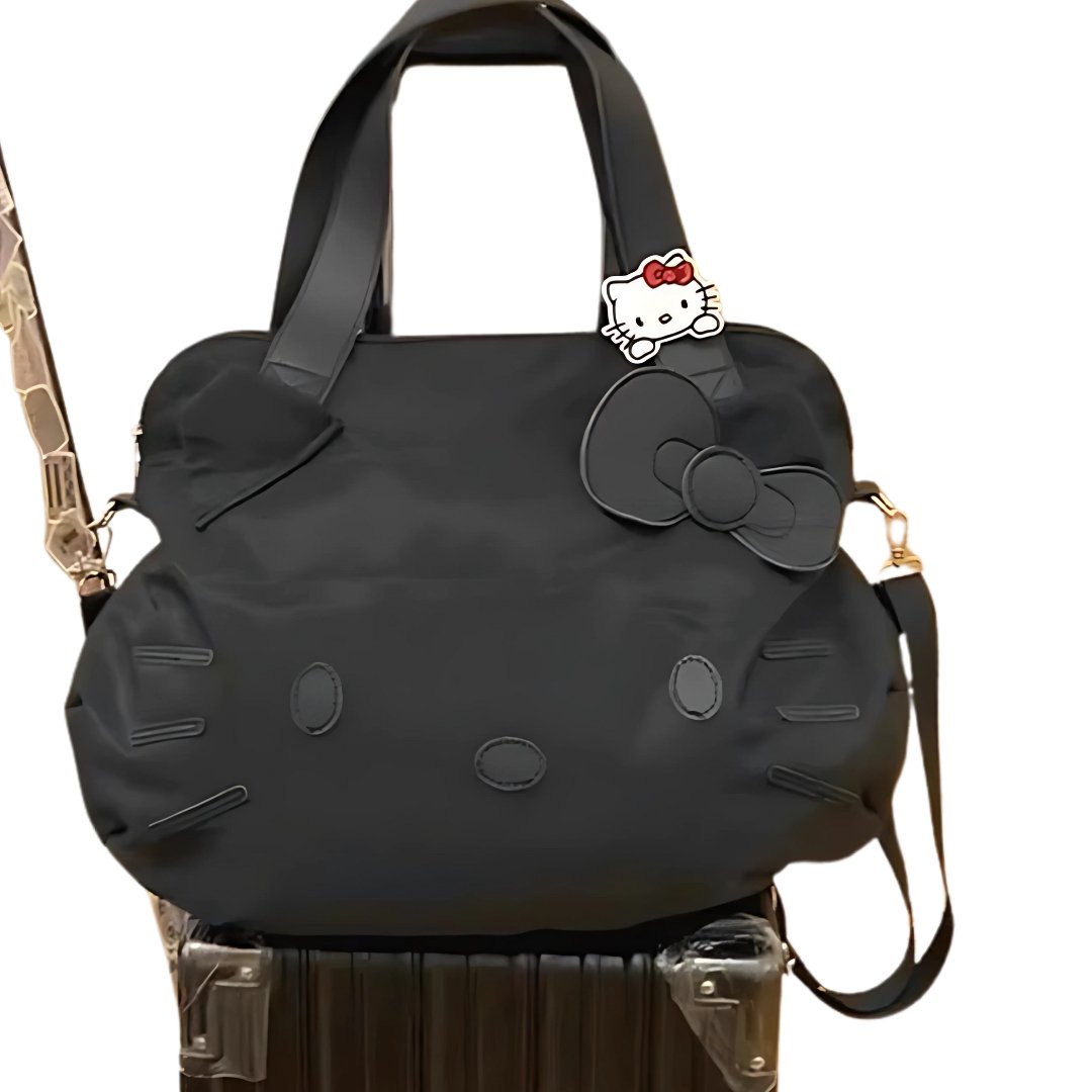 HelloKitty Travel/Umhänge Tasche Schwarz - KittyCup-Heaven