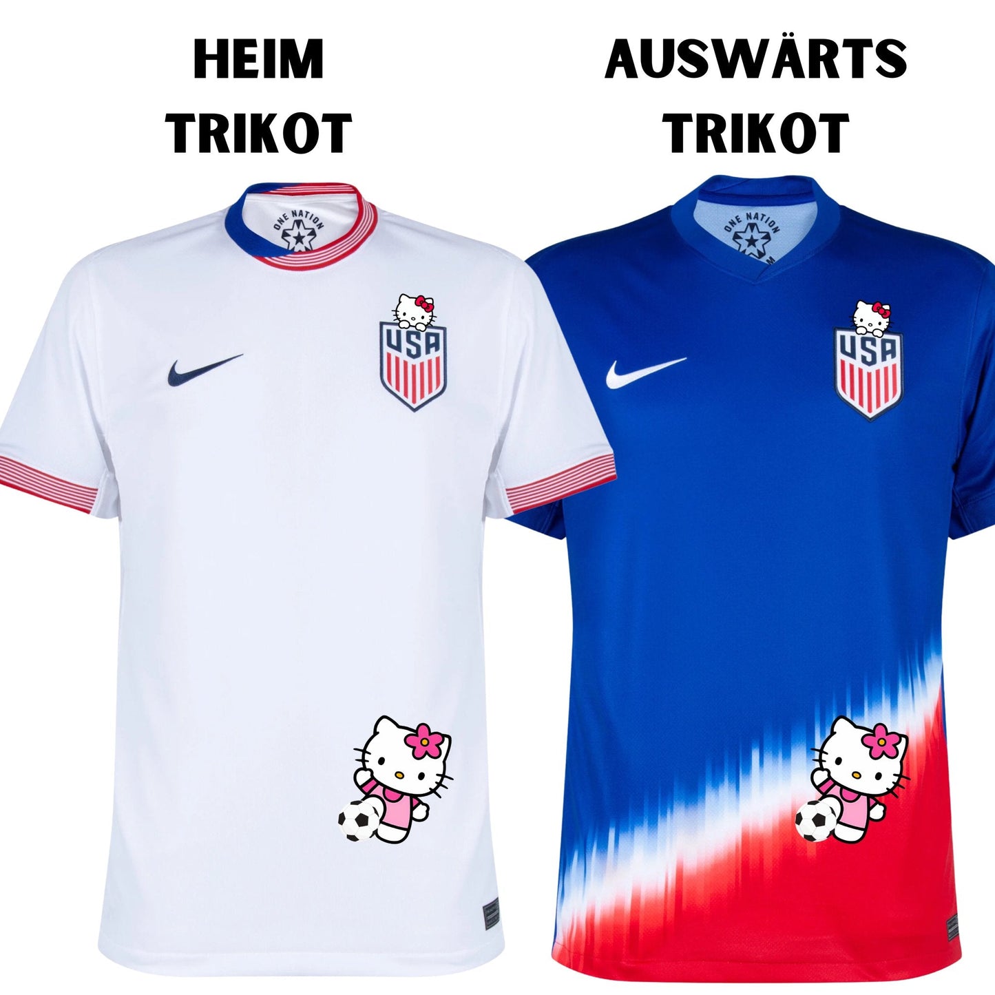 Ländertrikots x HelloKitty | Trikot - KittyCup-Heaven