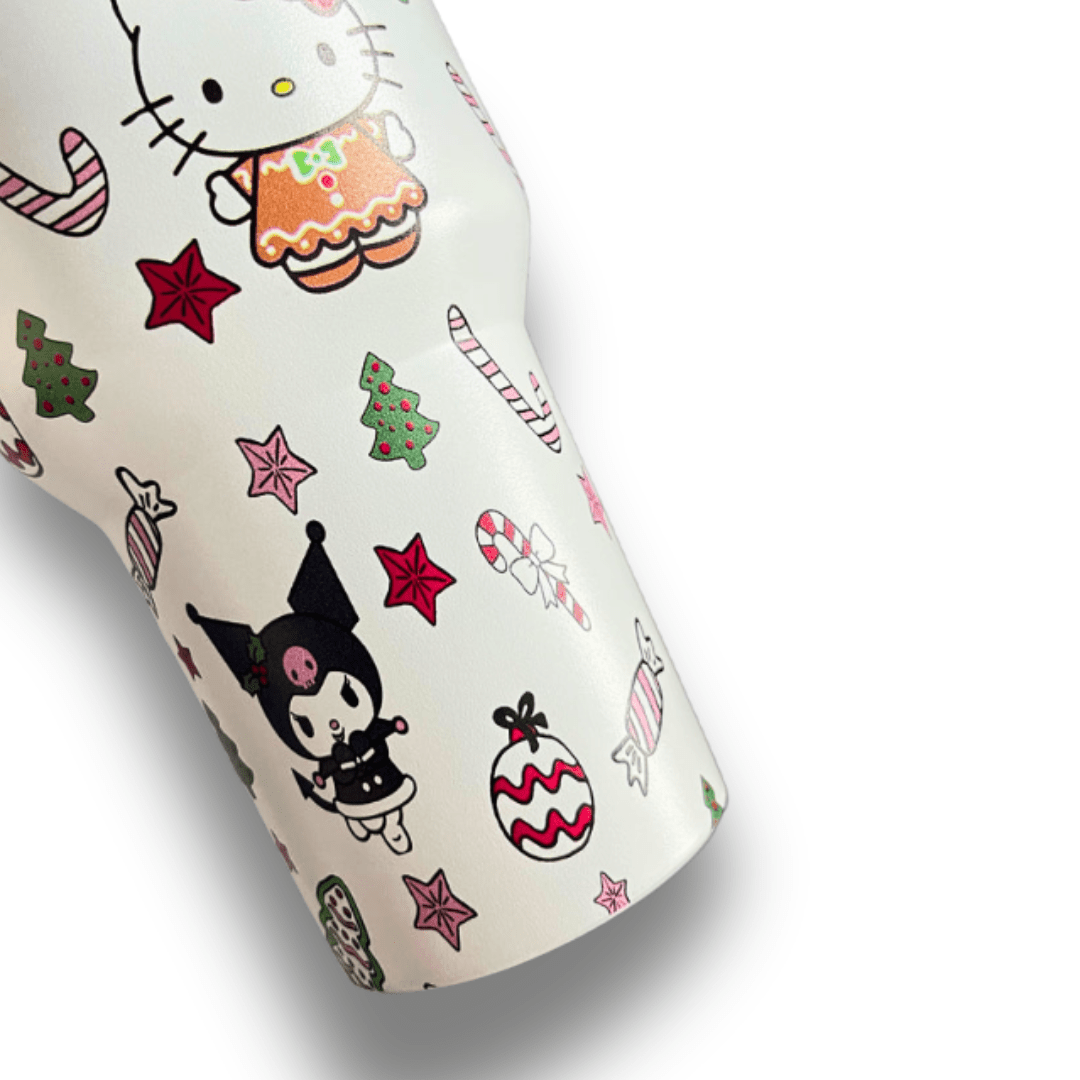 Saniro | HelloKitty Christmas Tumbler - KittyCup-Heaven