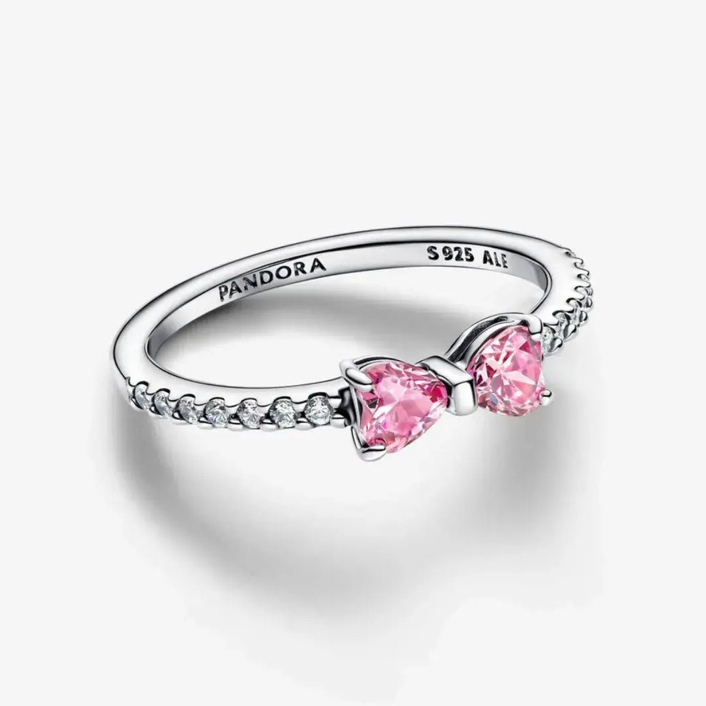 Schleifenring S925-Silber | Limitierte Auflage - KittyCup-Heaven