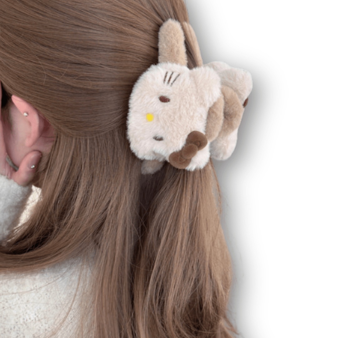 HelloKitty | Haarspange Plüsch - KittyCup - Heaven©