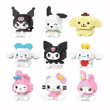 Hello-Kitty Klemmbaustein Figuren - KittyCup-Heaven