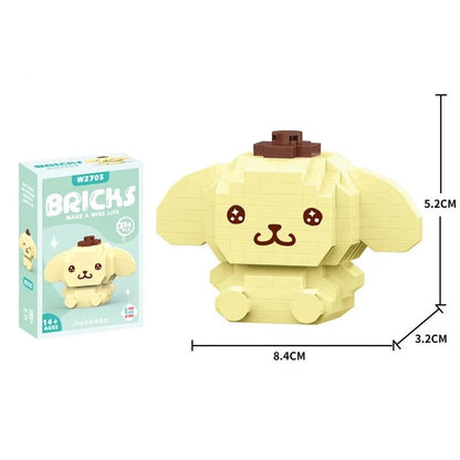 Hello-Kitty Klemmbaustein Figuren - KittyCup-Heaven