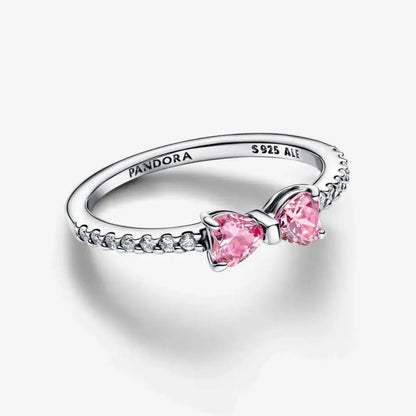 Schleifenring S925-Silber | Limitierte Auflage - KittyCup-Heaven